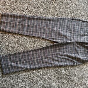 Women’s WHBM Gray Plaid Pants!